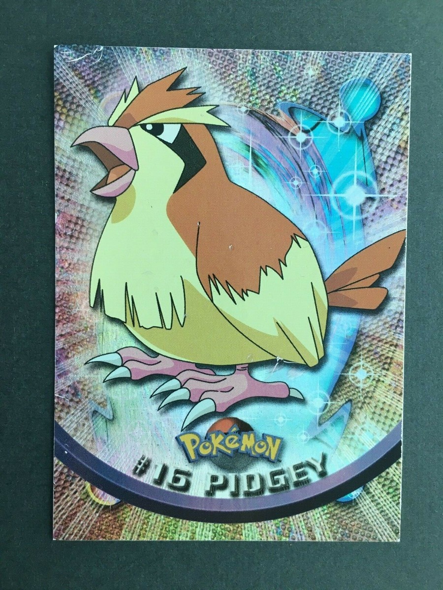 Pokemon HOLO PIDGEY #16 Topps TV Animation Series 1999 | eBay