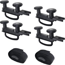 4pcs Universal Roof Boxcar Van Mounting Fitting U-bolts Roof Rack Bracket Kit 4pcs Universal Roof Boxcar Van Mounting Fitting U-bolts Roof Rack Bracket Kit