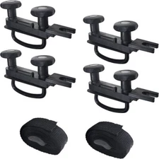 4pcs Universal Roof BoxCar Van Mounting Fitting U-Bolts Roof Rack Bracket Kit