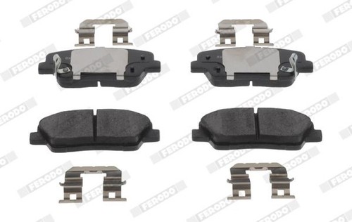 FERODO Bremsbeläge FDB2173SM – Bremsklötze-Set Für SUZUKI BURGMAN Motorräder