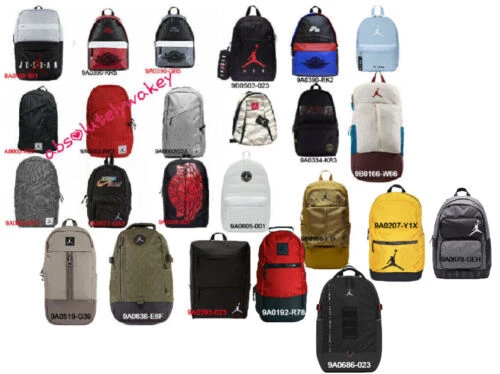 Zaino jordan bianco store