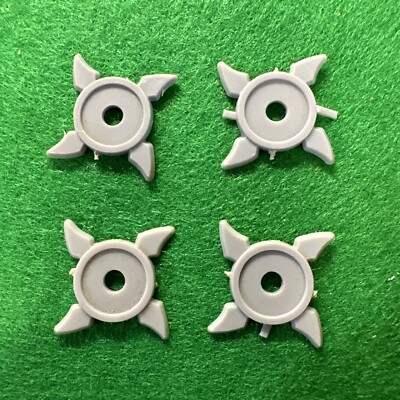 Warhammer Classic Fighter Krieger x4 Schild Bit 80er Games Workshop Citadel GW  