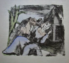 RUDOLF GROSSMANN, "TIL ULENSPIEGEL" 7 LITHOGRAPHS 1915 