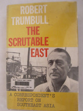 The Scrutable East, Robert Trumbull, 1964 hardcover, ex-library