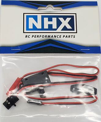 NHX RC 3 Wire Receiver On/Off Switch Harness JR Male to JR Male + JST Female