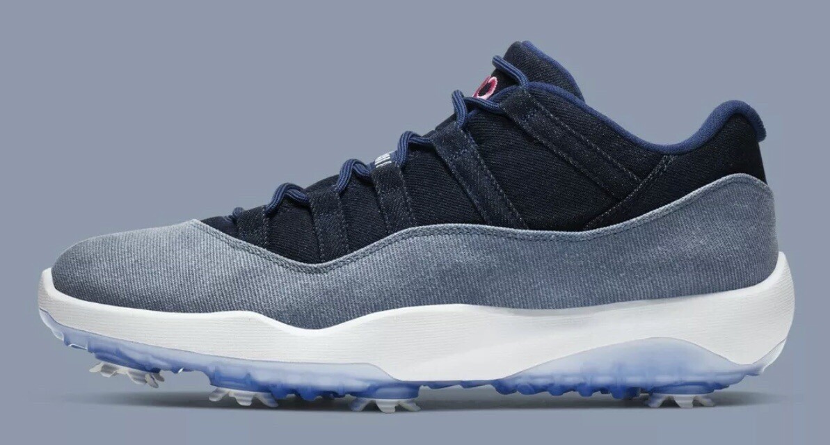 jordan 11 retro low golf no denim allowed