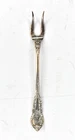 Sir Christopher Wallace Sterling Silver Short Handle Pickle/Olive Fork (0.5 oz)