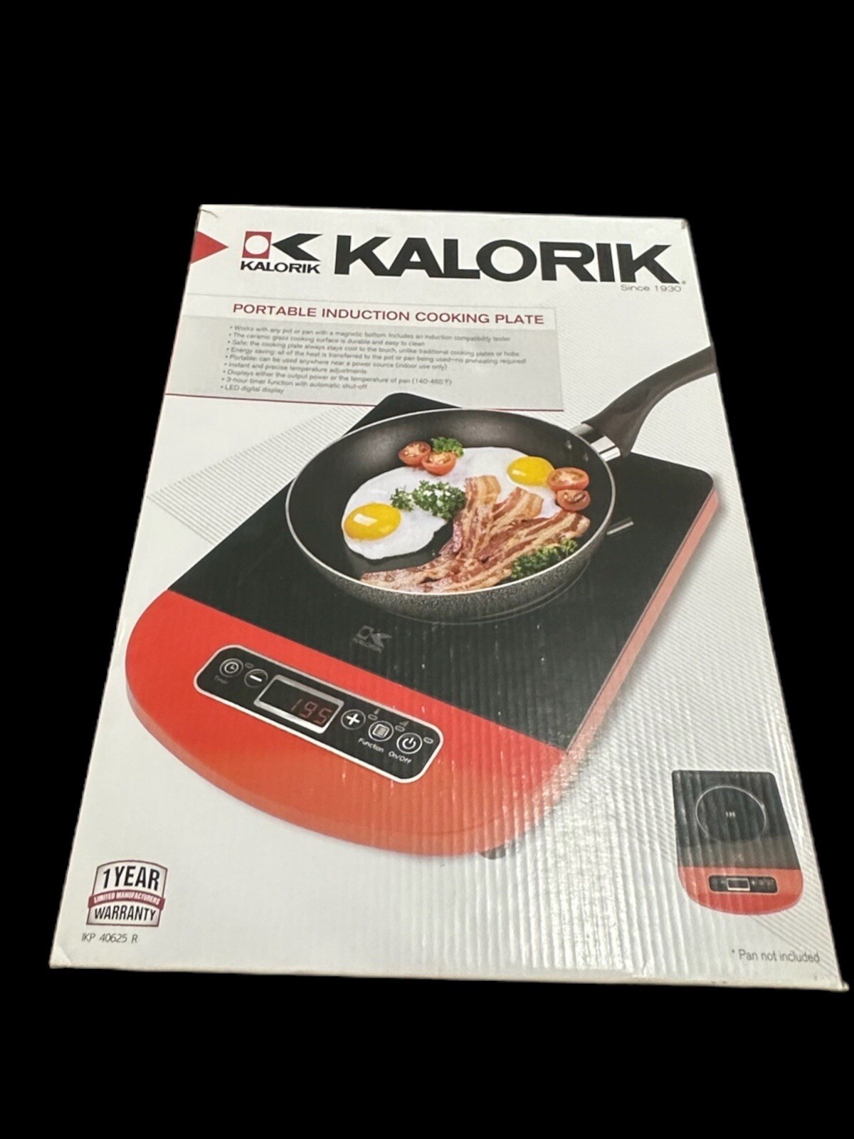 KALORIK Touch Induction Cooking Plate IKP 40625 R eBay