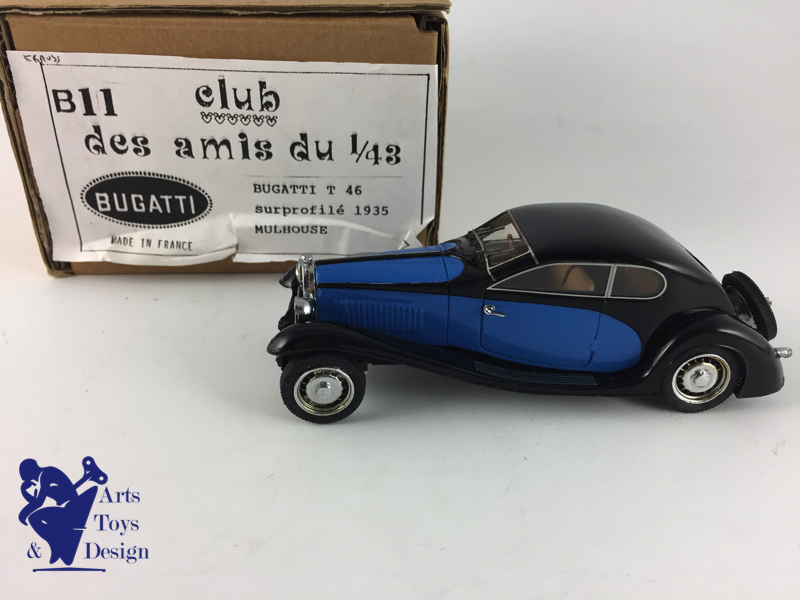Bugatti - Type 46 Surprofilé 1936 - Luxcar - 1/43 - Voiture miniature
