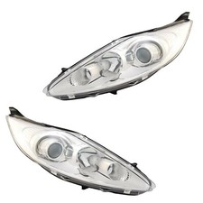 COPPIA FARI FANALI PROIETTORI FORD FIESTA  dal 2008 al 2013 dx e sx  LAMP. H7/H1