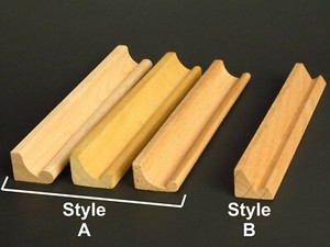 Genuine Scrabble Wood Tile Holder Rack Tray, Sold Individually, Two Styles