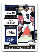 2023 Panini Contenders - Season Ticket #9 Lamar Jackson