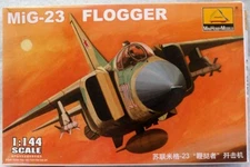 80411 MiG-23 "FLOGGER" Plastic Model Kits Assembled Aircraft 1/144
