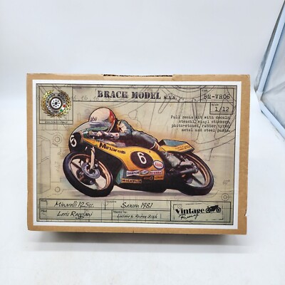 Brach Model 1/12 Minarelli 125cc Season 1981 BM-VR06 Brand New Free Shippin USA 