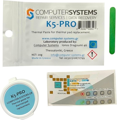 K5PRO 20g Viscous Thermal Paste for Thermal Pad Replacement Liquid Thermal, CSGR - Picture 2 of 9