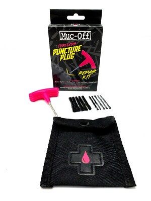 Muc Off Pannenstopfen Universal Tubeless Fahrrad Reparatur Set Werkzeug Stopfen Tasche