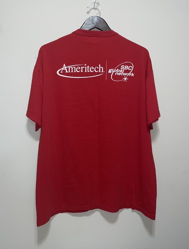 Russell Athletic Go Big Red Indiana Basketball T-shirt Adult XL Red Y2K Hoosiers - Picture 6 of 9