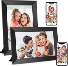 FRAMEO 10.1 Inch Smart WiFi Digital Photo Frame IPS LCD Touch Screen 32GB Memory