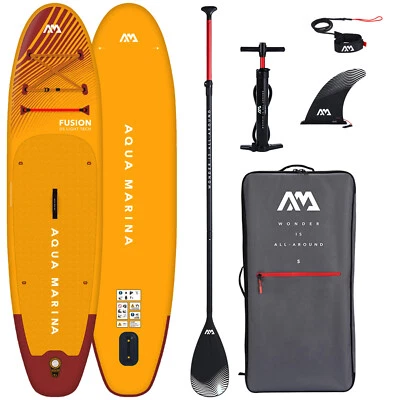 Aqua Marina Fusion 10'10' iSUP Set Stand Up Paddle Board SUP 2023 Orange 330 cm