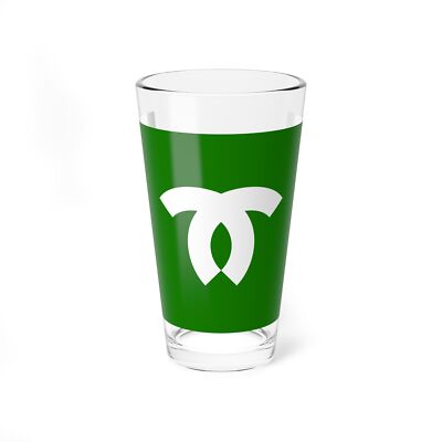 Flag of Kobe Japan - Pint Glass 16oz