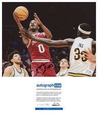 Xavier Johnson Indiana Basketball Young Star signed autograph 8x10 photo ACOA
