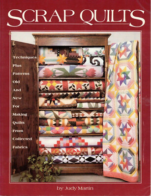 Privatverkauf:  Quiltbuch Scrap Quilts von Judy Martin
