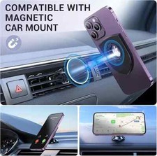 Lot of 40 Double-Sided Magnetic Phone Ring Holder Grips, iPhone 16/15 14/13/12