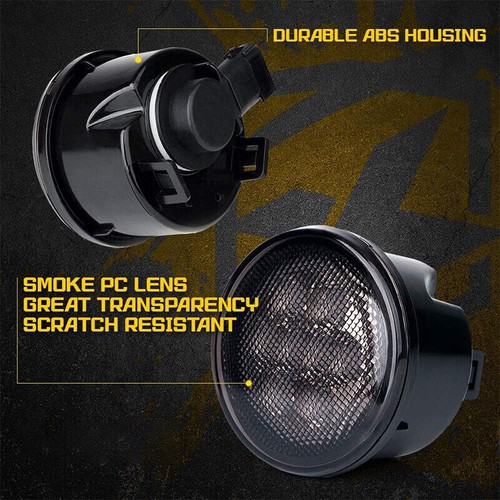For Jeep Wrangler JK 2007-2018 Combo DOT 7'' LED Headlights Turn Fog Lights Kits - Bild 18 von 20