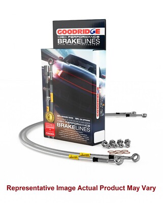 Goodridge Brake Line Kit, 4 Lines for 05 - 12 Porsche Boxster & 06 - 12 Cayman 