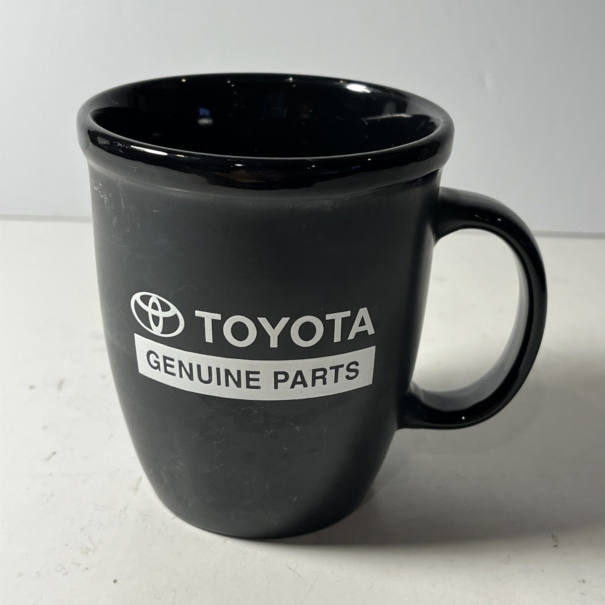 Toyota Genuine Parts 8oz Coffee Mug Black/White | eBay