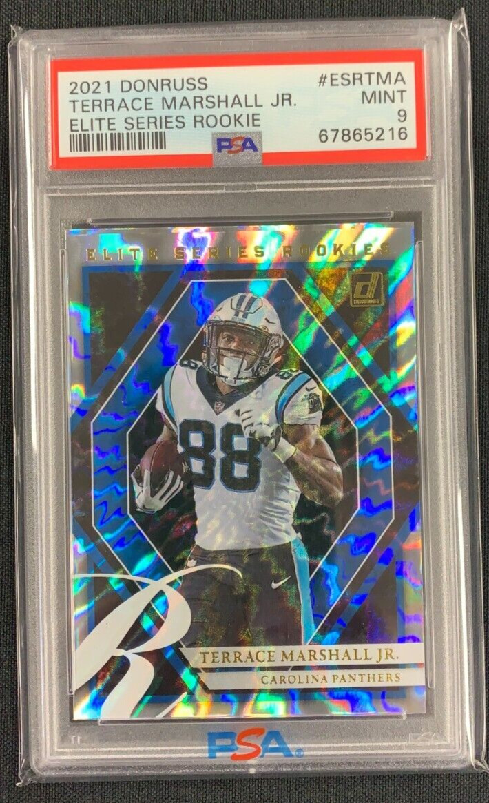 Terrace Marshall Jr. Panini Donruss Elite Series Rookie #ESRTMA Base