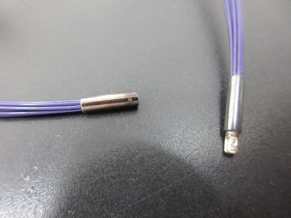 Auténtica Gargantilla HERMES BIJOUTERIE FANTASIE Plástico Vinilo Púrpura Transparente 95662 Foto 3 de 4