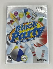 Block Party Wii Nintendo Video Game MANUAL NOT INCLUDED