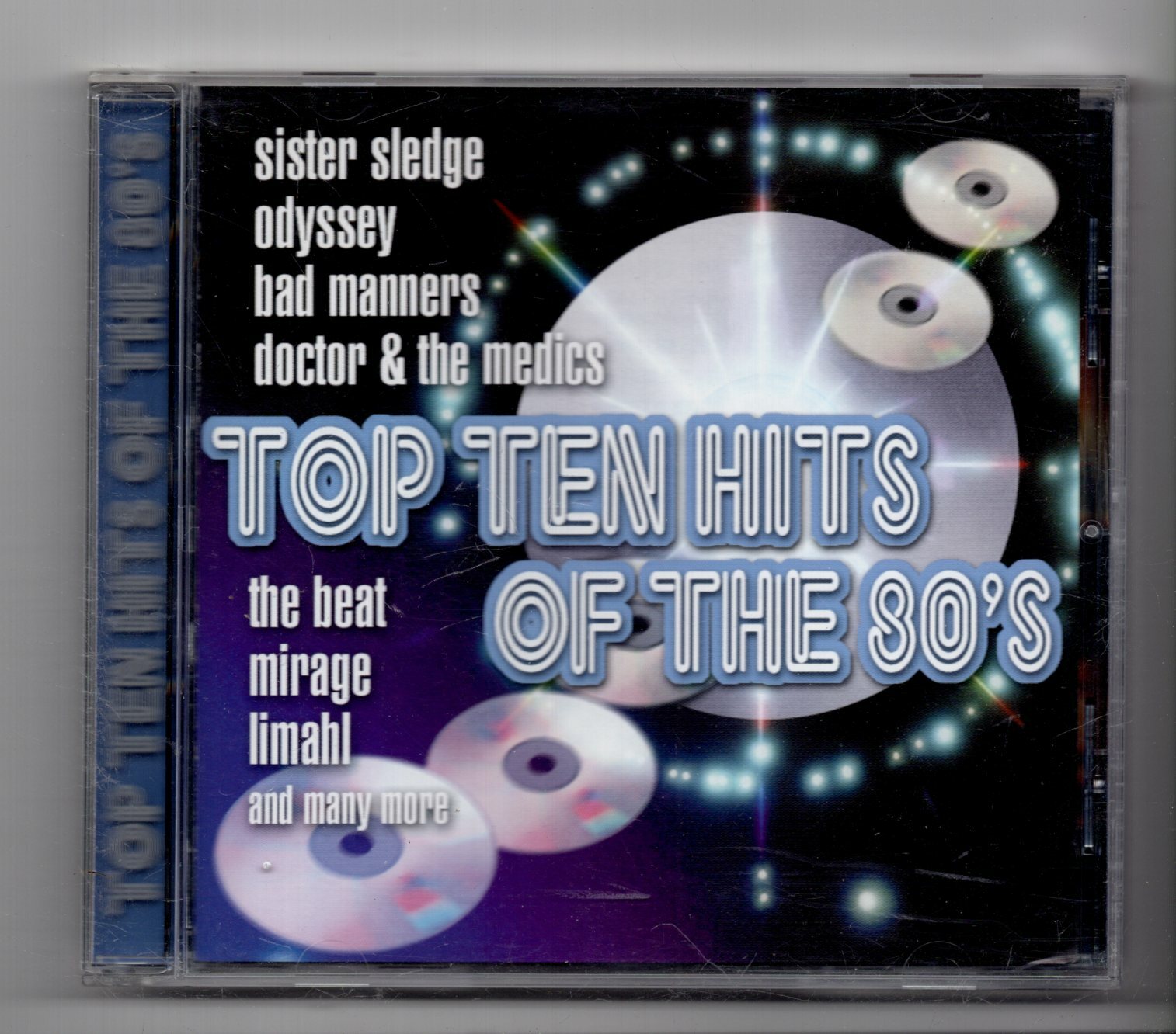 (JU475) Top Ten Hits Of The 80s, 16 tracks - 2000 CD