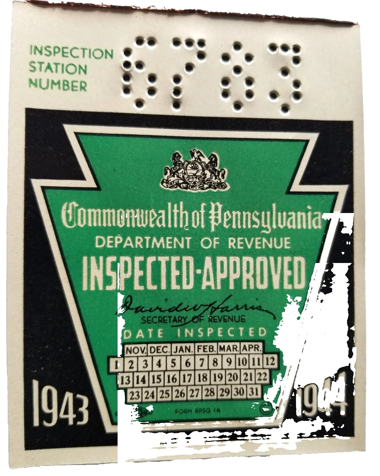 1943 Year Automobilia