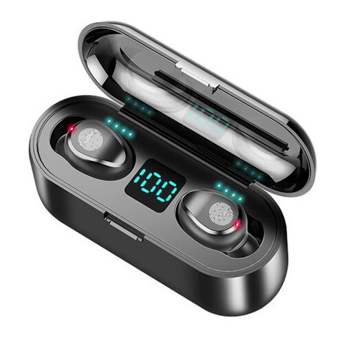 AURICOLARI BLUETOOTH 5 UNIVERSALI SENZA FILI WIRELESS SPORT+POWERBANK  SMARTPHONE | eBay