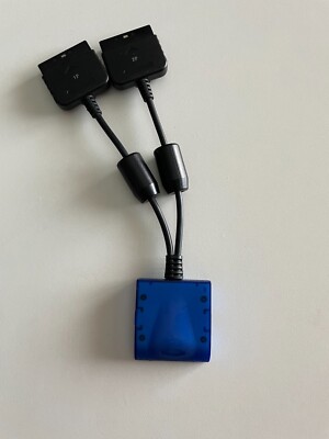 React PlayStation 2 PS2 Wireless Receiver Dongle  2 Player Cord Free Gaming