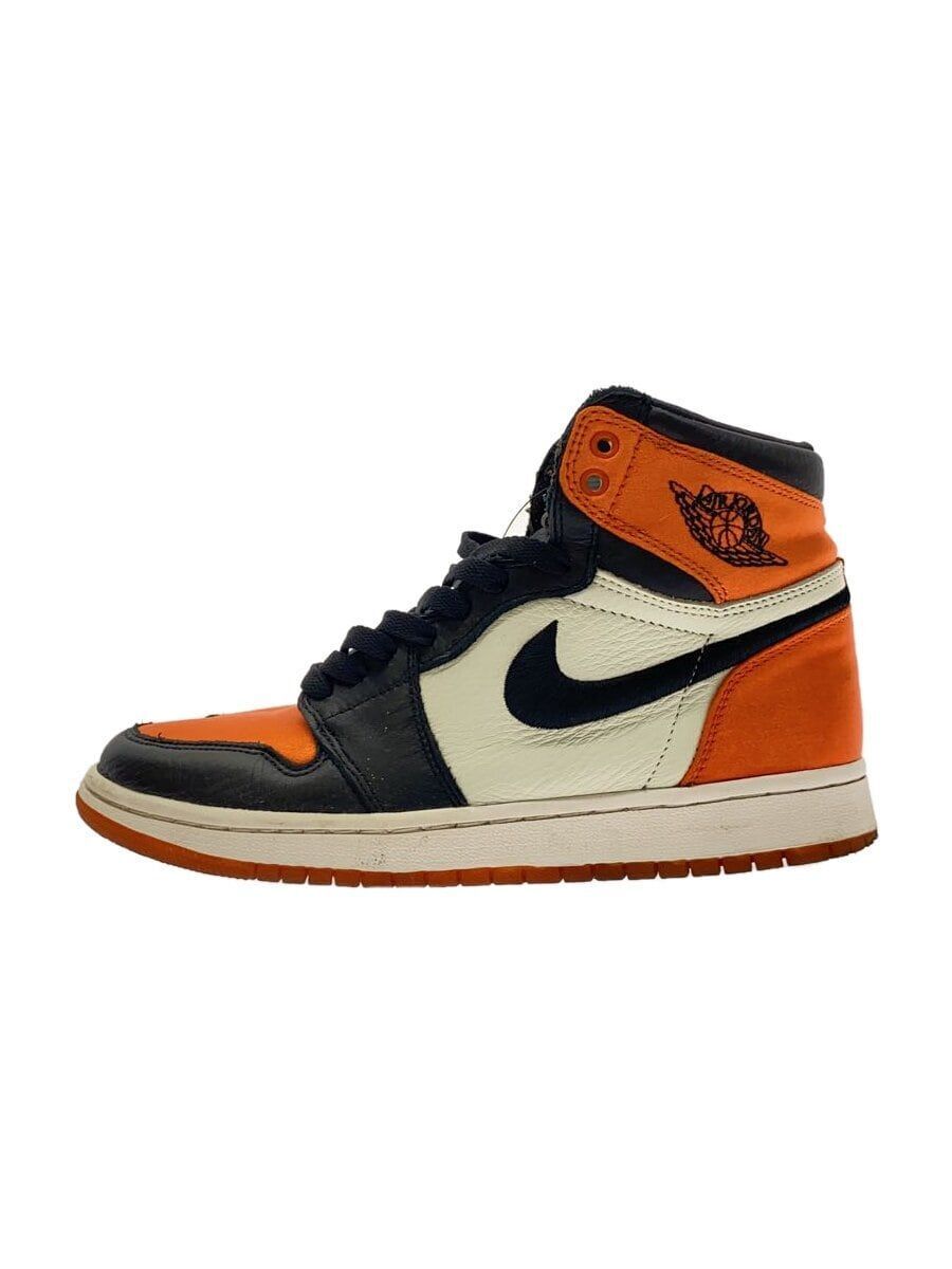 Nike High Top Sneakers WMNS AIR JORDAN 1 RETRO WOMEN'S BLACK Nike High Top Sneakers WMNS AIR JORDAN 1 RETRO WOMEN'S BLACK