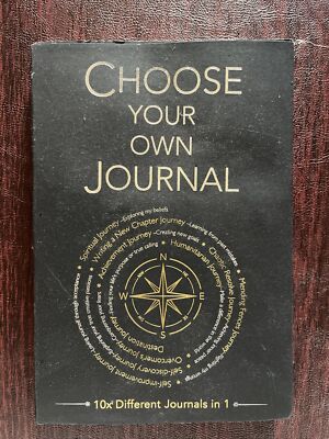 Piccadilly Journal Choose Your Own, 10 Journals in 1, Self Discovery Improvement