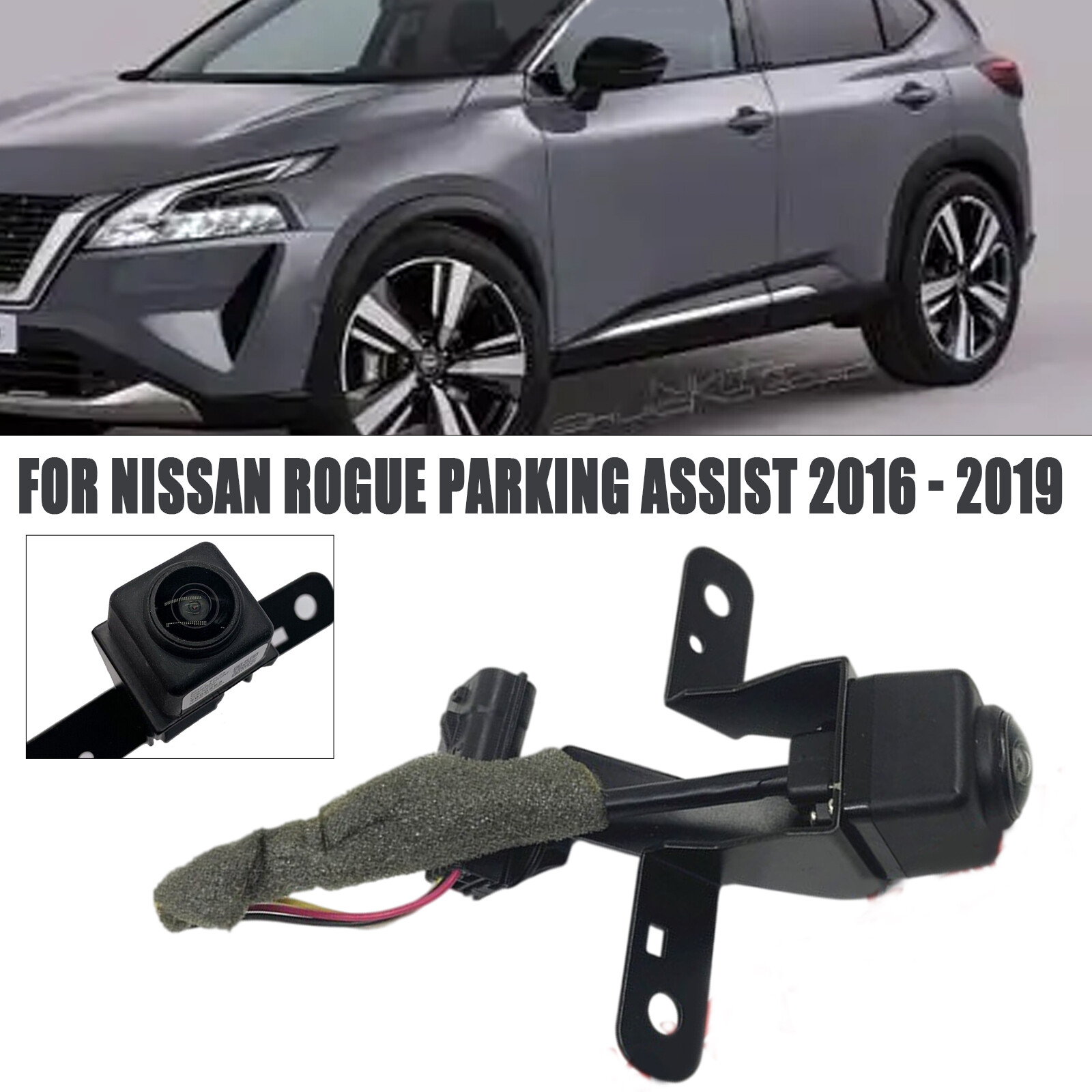 284F16FL0A Front View Camera Fit For 2016 2019 Nissan Rogue Parking Assist US eBay