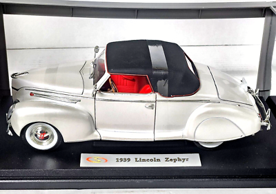 1939 Lincoln Zephyr 1 18 Diecast Signature Models for sale online