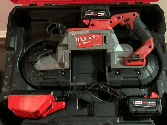 Milwaukee 2729-22 M18 18V Deep Cut Band Saw Kit for sale online | eBay