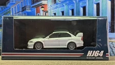HOBBY JAPAN 1999 MITSUBISHI LANCER GSR EVOLUTION VI (CP9A) W/MUD FLAP 1:64 SCALE