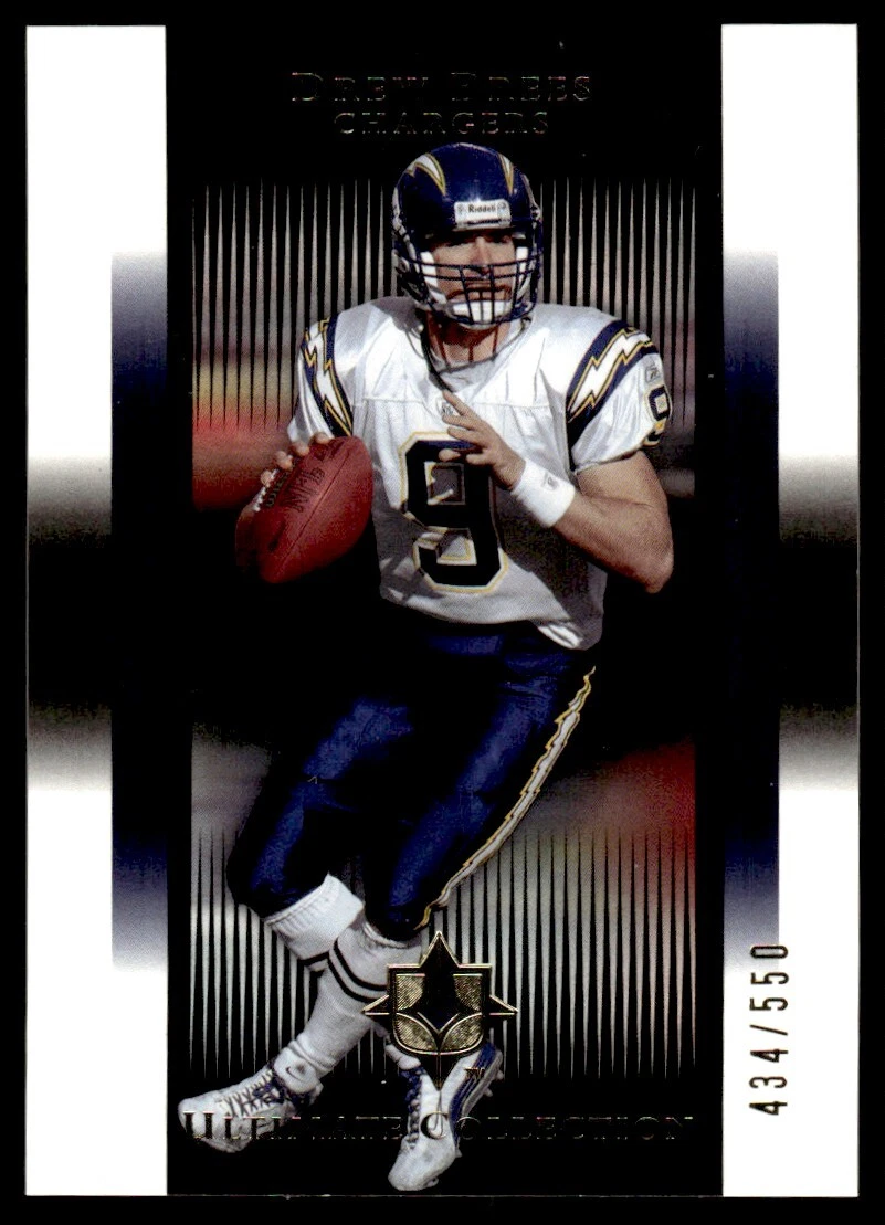 Drew Brees trading card