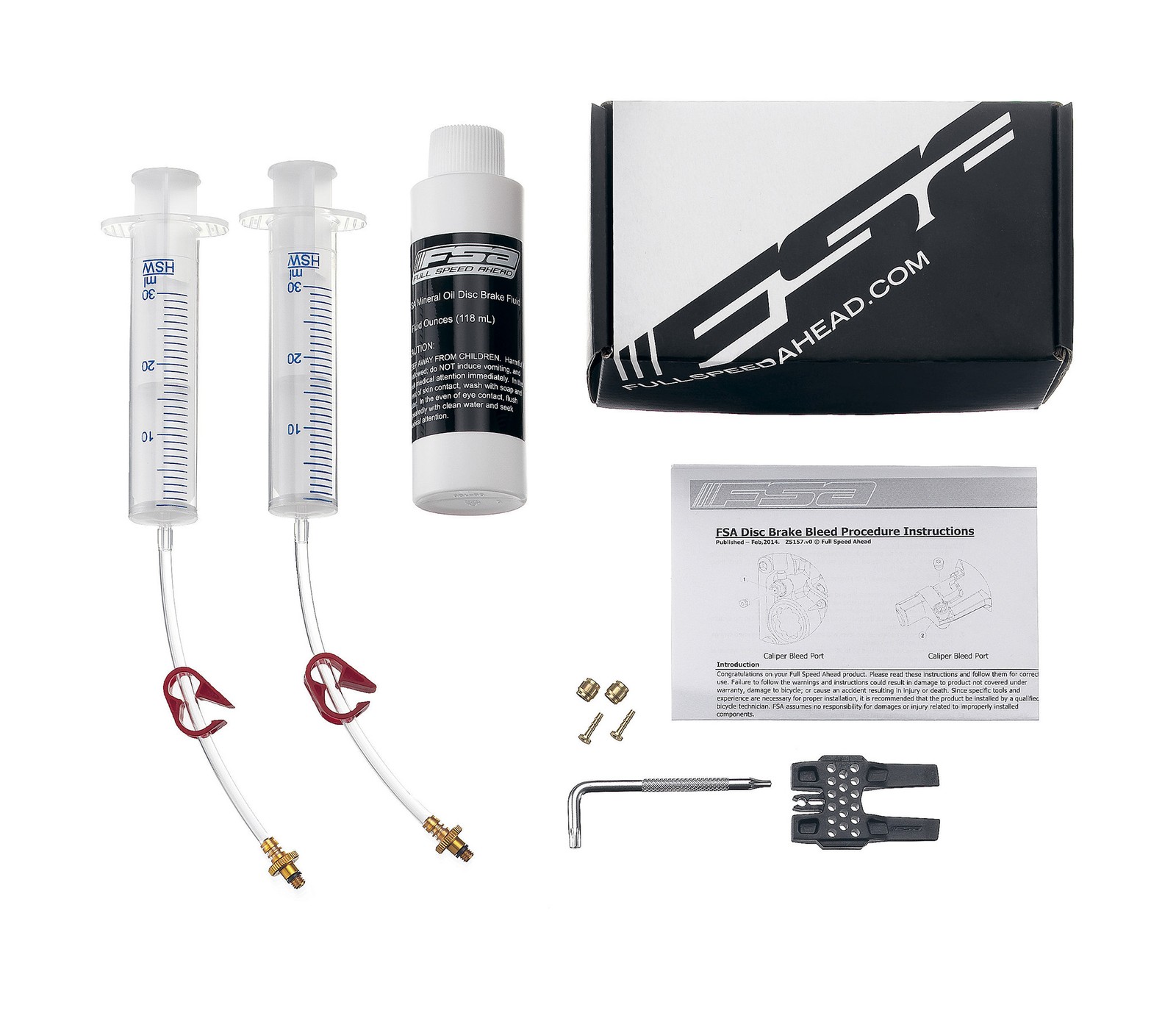 FSA K-Force We Disc Brake Bleed Kit 10190₽