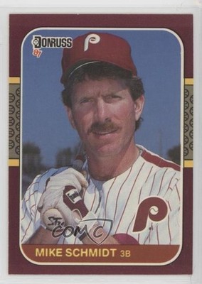 1987 Donruss Opening Day Box Set Mike Schmidt #160 HOF 1d0h