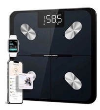 Etekcity ESF-551 Smart Fitness Body Weight Scale Black Large LED Display 400lb