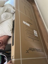 Crosswater Clear 6 Silver Hinged Shower Door brand new Rrp £377