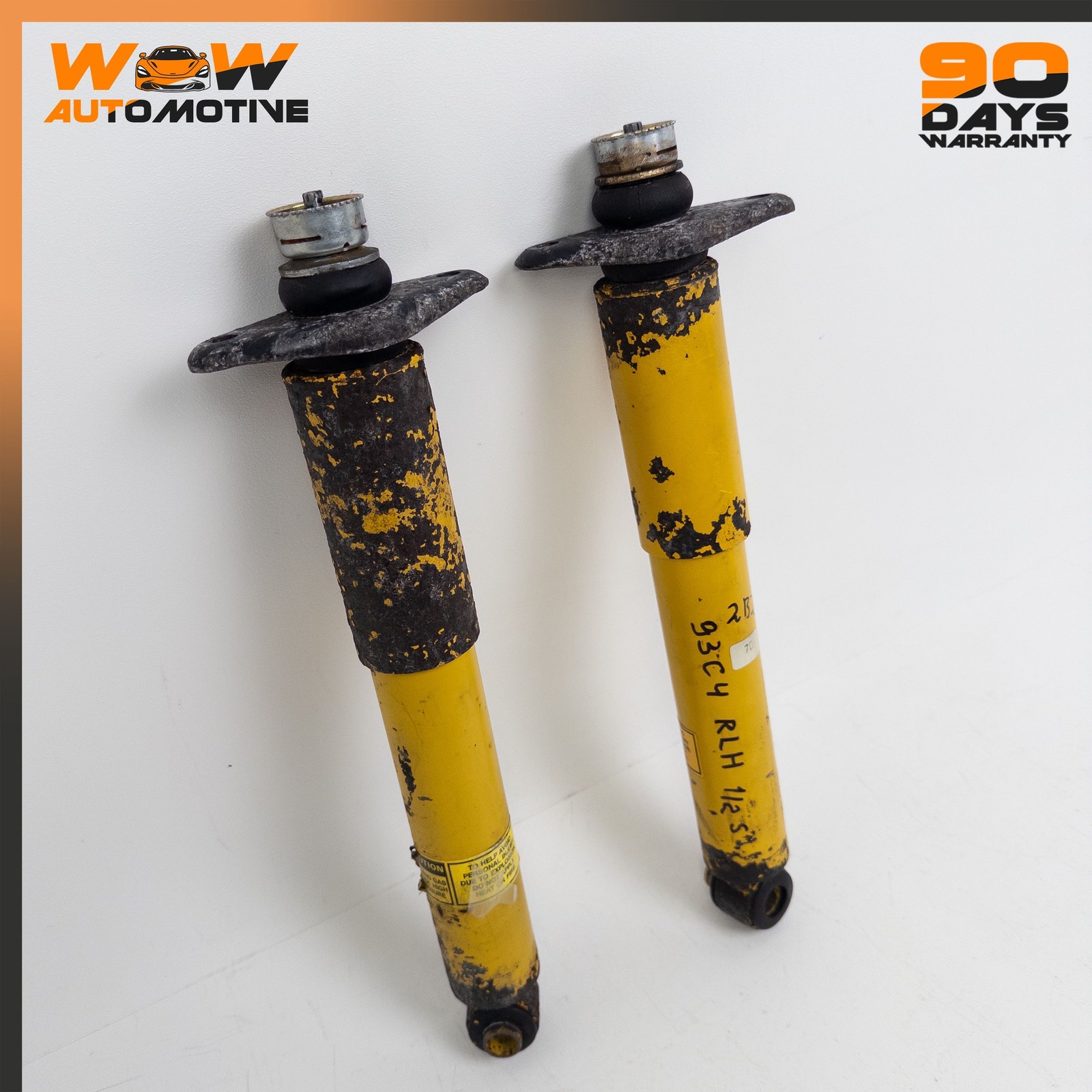 86-95 CHEVROLET CORVETTE C4 REAR RIGHT LEFT SUSPENSION SHOCK ABSORBER BILSTEIN 