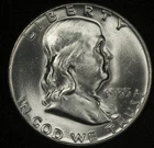 1955 BUGS BUNNY FRANKLIN HALF DOLLAR LUSTROUS UNCIRCULATED